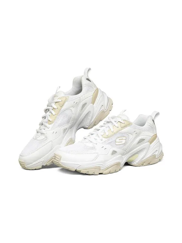 Кроссовки stamina v2 low running shoes white Skechers — изображение 3 из 4, белый