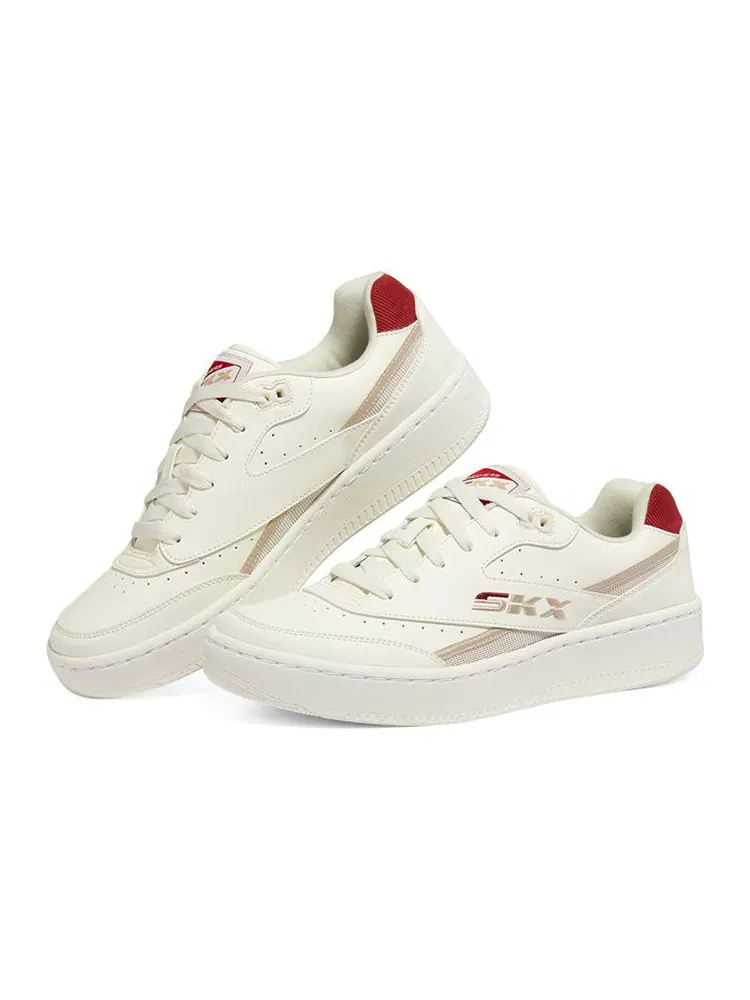 Кеды Skechers Sport Court 92 'White Red' — изображение 3 из 5, белый