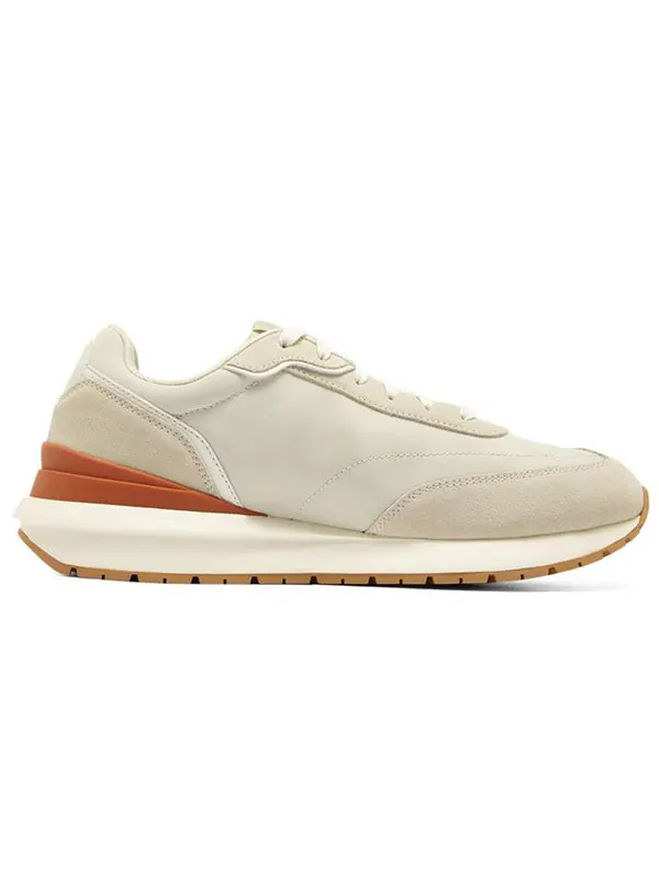 Кроссовки sunny dale 'cream beige orange' Skechers — изображение 2 из 4, бежевый/оранжевый
