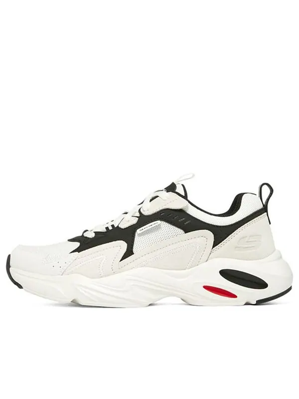 Кроссовки dlites 4.0 'white black' Skechers — изображение 1 из 4, белый/черный/красный