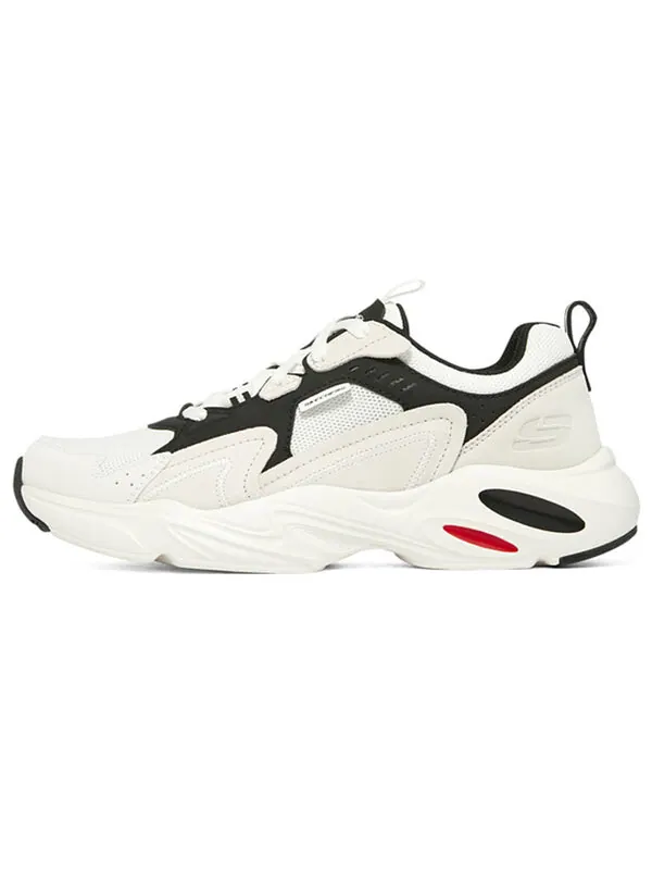 Кроссовки dlites 4.0 'white black' Skechers — изображение 2 из 4, белый/черный/красный