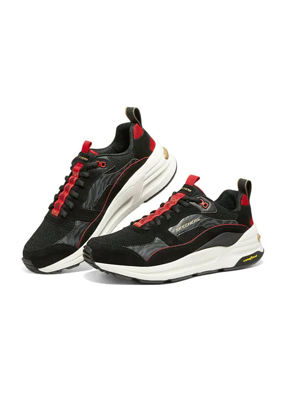 Кроссовки sport casual shoes 'black grey red' Skechers — изображение 2 из 4, черный/серый/красный