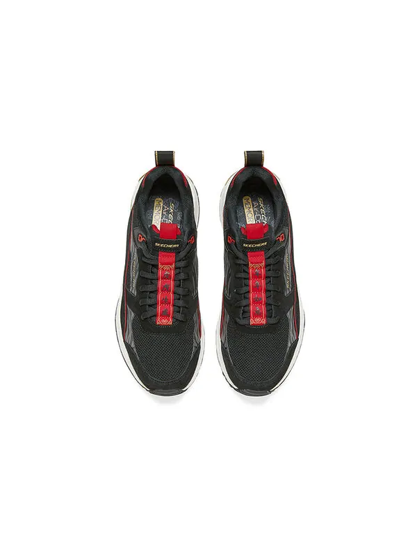 Кроссовки sport casual shoes 'black grey red' Skechers — изображение 3 из 4, черный/серый/красный