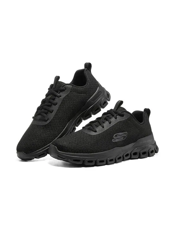 Кроссовки glide-step shoes 'core black' Skechers — изображение 3 из 4, черный