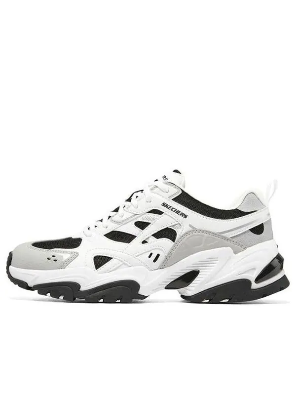 Кроссовки stamina v2 'white grey black' Skechers — изображение 1 из 4, белый/серый/черный