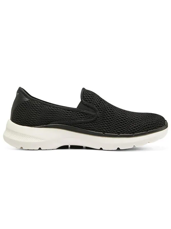 Кроссовки go walk 6 'black white' Skechers — изображение 2 из 4, черный/белый
