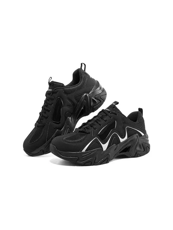 Кроссовки stamina v3 'black' Skechers — изображение 3 из 4, черный