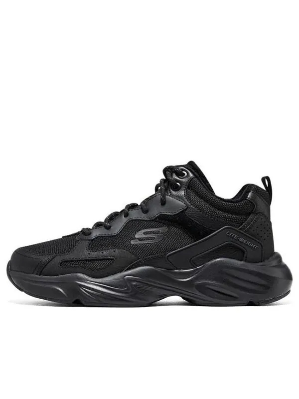 Кроссовки stamina airy 'triple black' Skechers — изображение 1 из 4, черный