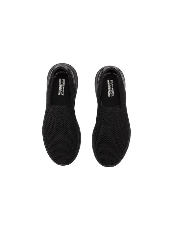 Кроссовки go walk arch fit slip-ins 'black' Skechers — изображение 3 из 4, черный