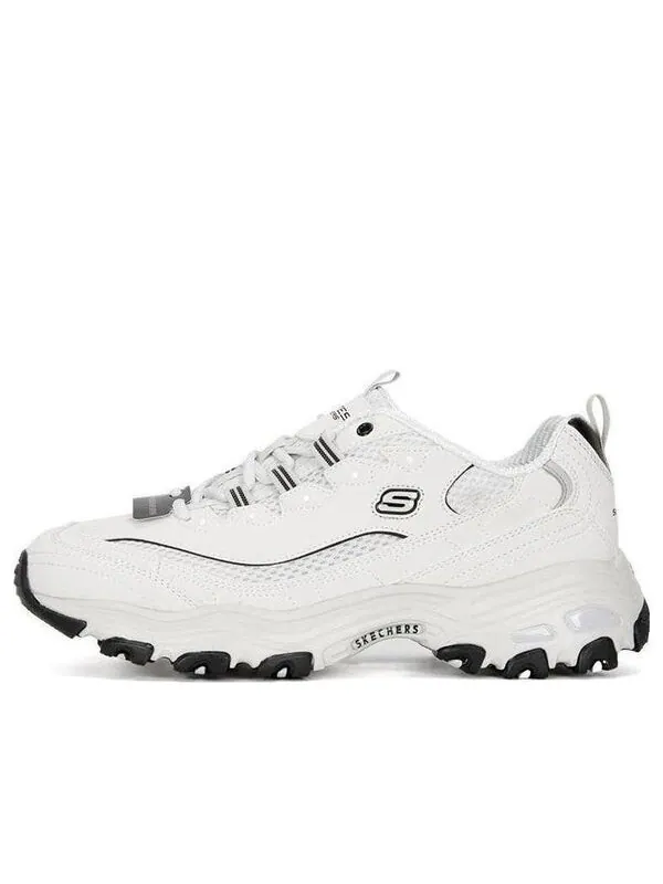 Кроссовки d'lites 'white black' Skechers — изображение 1 из 4, белый/черный