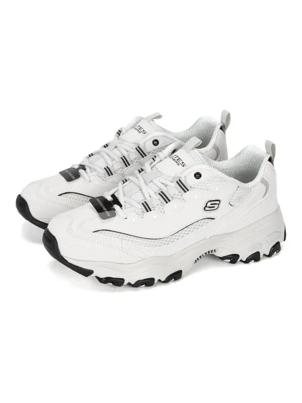 Кроссовки d'lites 'white black' Skechers — изображение 2 из 4, белый/черный