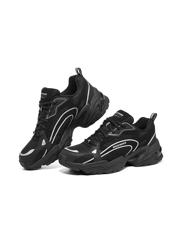 Кроссовки stamina v2 'black white' Skechers — изображение 4 из 4, черный/белый
