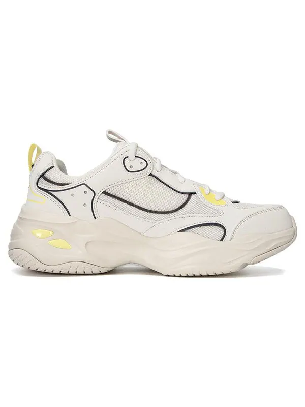 Кроссовки dlites 4.0 'cream white yellow' Skechers — изображение 2 из 4, кремовый белый/желтый