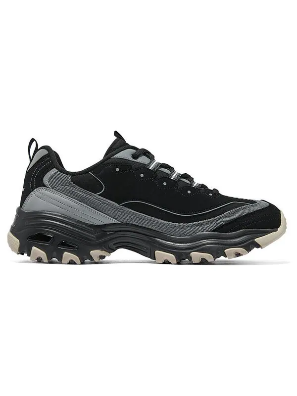 Кроссовки d'lites 1.0 marathon running shoes 'black grey' Skechers — изображение 2 из 4, черный/серый