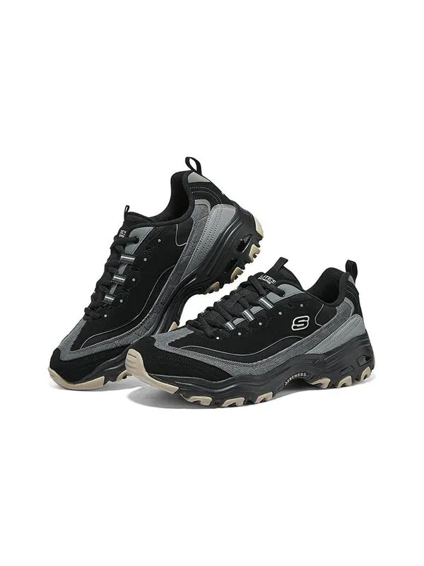 Кроссовки d'lites 1.0 marathon running shoes 'black grey' Skechers — изображение 4 из 4, черный/серый