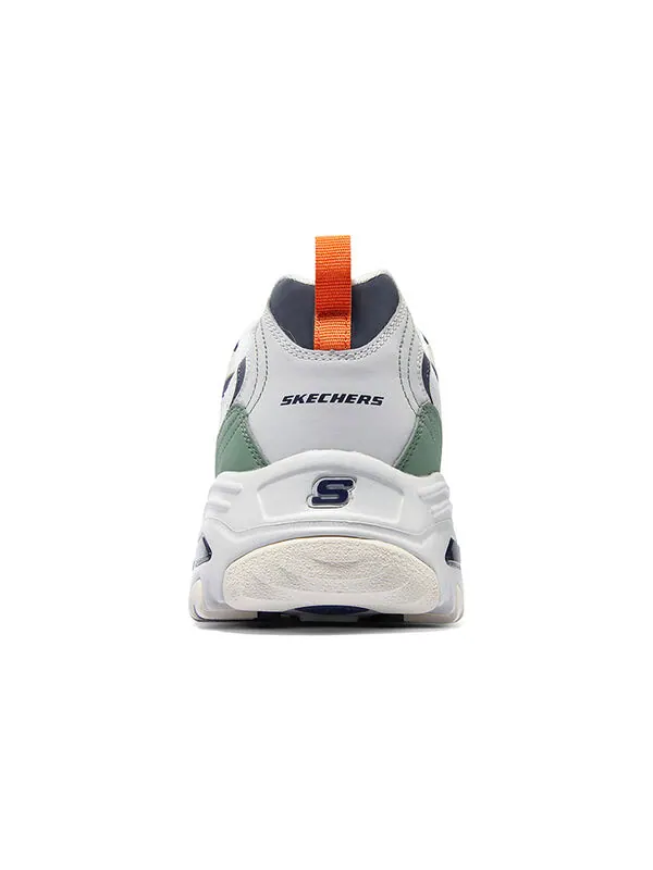 Кроссовки dlites 1.0 chunky shoes 'beige navy' Skechers — изображение 4 из 4, бежевый/темно-синий