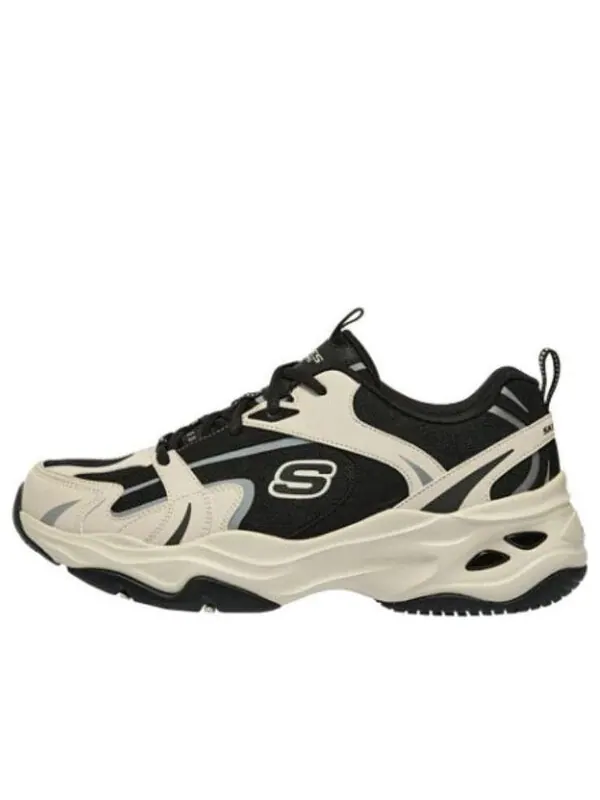 Кроссовки dlites 4.0 'beige black' Skechers — изображение 1 из 4, бежевый/черный