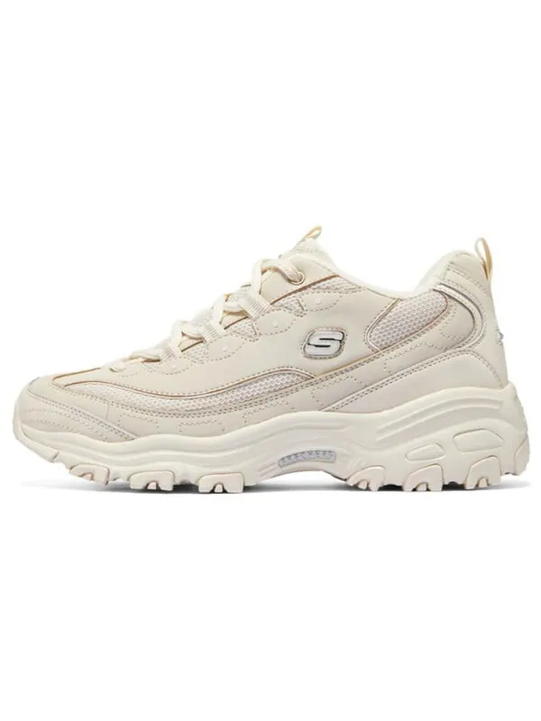 Кроссовки d'lites 1.0 chunky shoes 'cream white' Skechers — изображение 2 из 2, белый