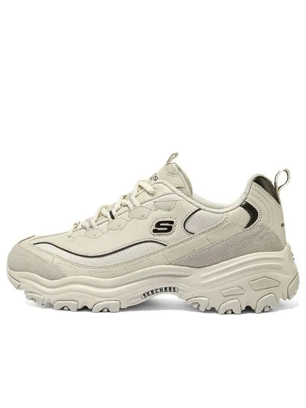 Кроссовки d'lites 1.0 marathon running shoes 'beige black' Skechers — изображение 1 из 4, бежевый/черный