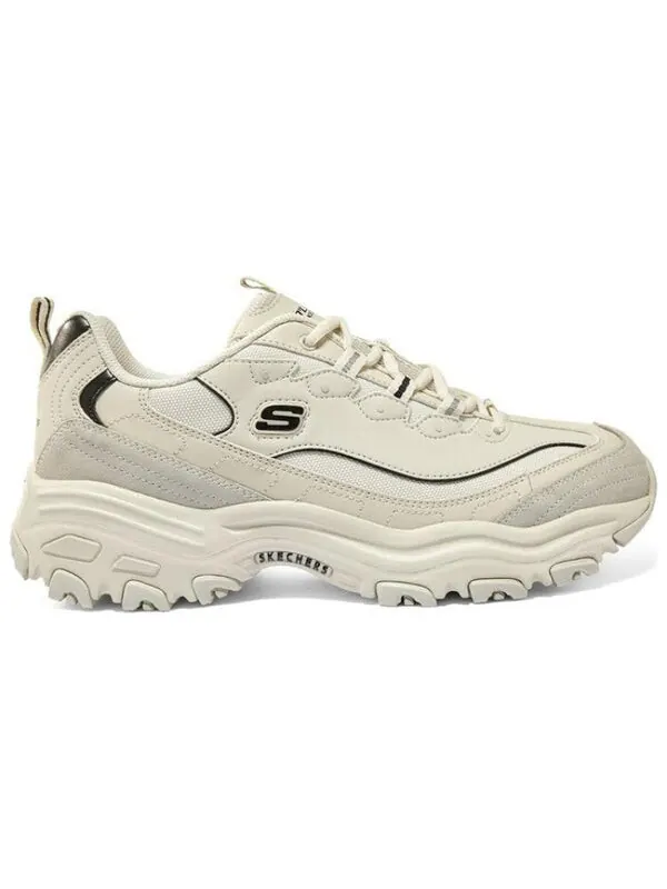 Кроссовки d'lites 1.0 marathon running shoes 'beige black' Skechers — изображение 2 из 4, бежевый/черный