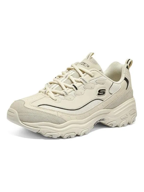 Кроссовки d'lites 1.0 marathon running shoes 'beige black' Skechers — изображение 3 из 4, бежевый/черный