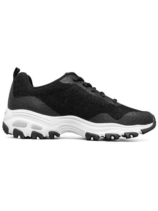 Кроссовки d lites 1.0 low-top daddy shoes black/white Skechers — изображение 2 из 4, черный/белый