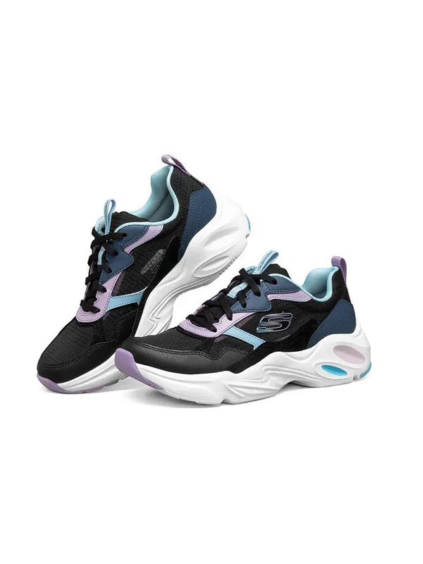 Кроссовки stamina airy low-top running shoes black/blue Skechers — изображение 3 из 4, черный/синий
