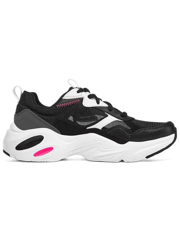 Кроссовки stamina airy low-running shoes black/white Skechers — изображение 2 из 4, черный/белый