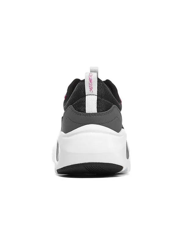 Кроссовки stamina airy low-running shoes black/white Skechers — изображение 4 из 4, черный/белый