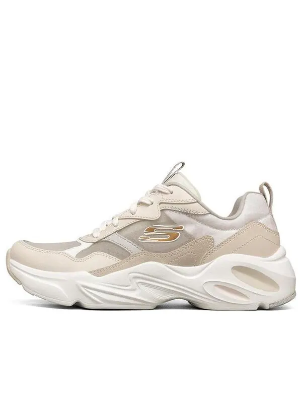 Кроссовки stamina airy running shoes cream-white Skechers — изображение 1 из 4, белый