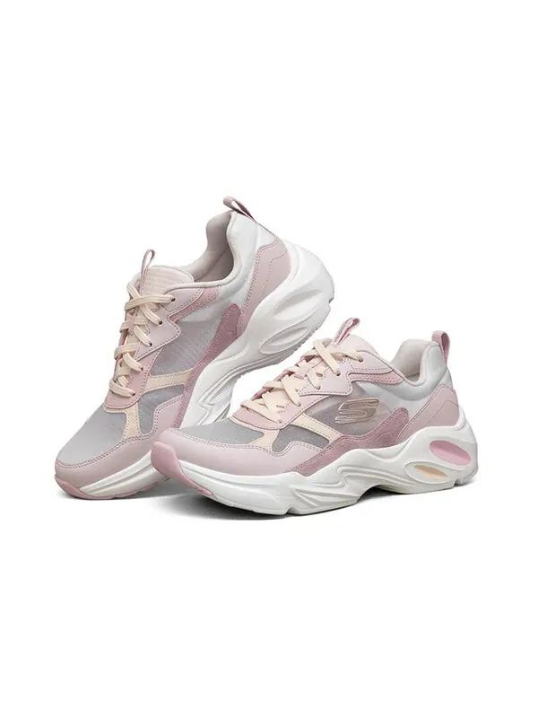 Кроссовки stamina airy low-running shoes 'light pink' Skechers — изображение 3 из 4, розовый