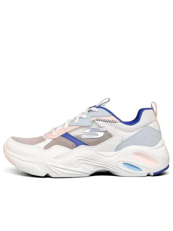 Кроссовки stamina airy low top running shoes white/multi Skechers — изображение 1 из 4, белый