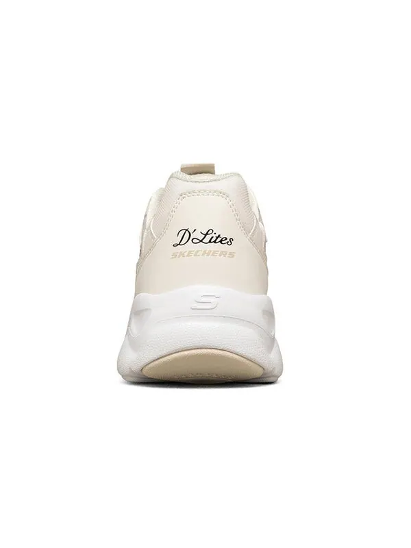 Кроссовки d'lites airy low-top running shoes white Skechers — изображение 4 из 4, белый