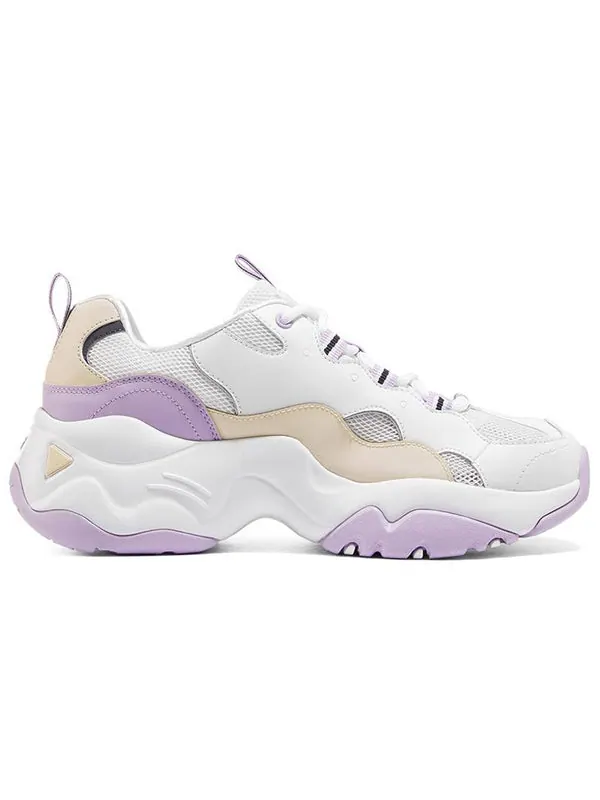 Кроссовки d'lites 3.0 low running shoes gs white/purple Skechers — изображение 2 из 4, белый/фиолетовый