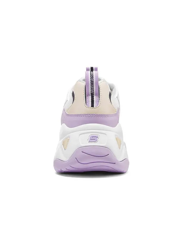 Кроссовки d'lites 3.0 low running shoes gs white/purple Skechers — изображение 4 из 4, белый/фиолетовый