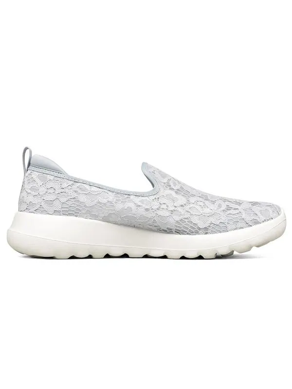Кроссовки go walk joy 'grey white' Skechers — изображение 2 из 4, серый/белый