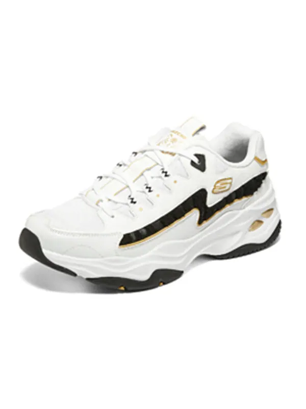 Кроссовки d'lites 4.0 'white black gold' Skechers — изображение 3 из 4, белый/черный/золотистый