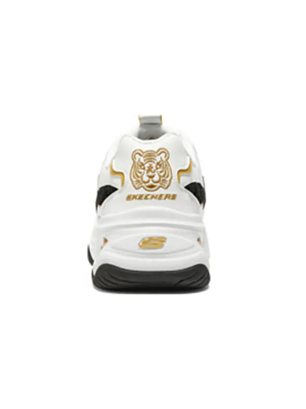 Кроссовки d'lites 4.0 'white black gold' Skechers — изображение 4 из 4, белый/черный/золотистый