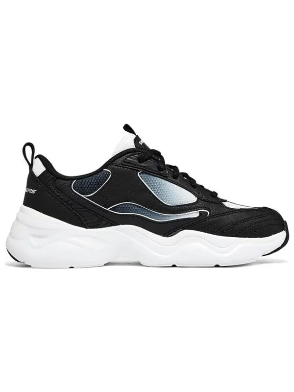 Кроссовки dlites airy 3.0 'black white' Skechers — изображение 3 из 4, черный/белый