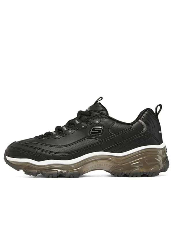 Кроссовки d'lites 'black' Skechers — изображение 1 из 1, черный/белый/коричневый