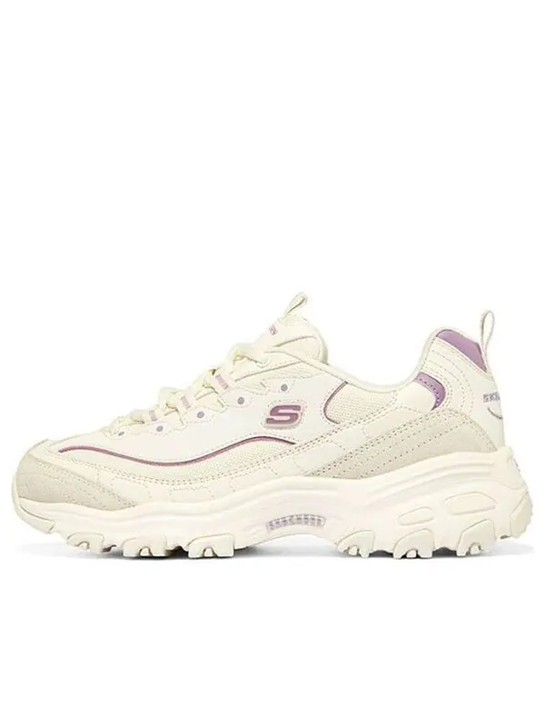 Кроссовки d'lites 'creamwhite purple' Skechers — изображение 1 из 4, фиолетовый