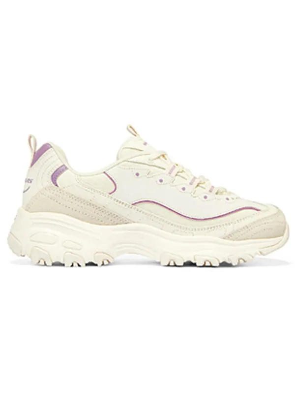 Кроссовки d'lites 'creamwhite purple' Skechers — изображение 2 из 4, фиолетовый