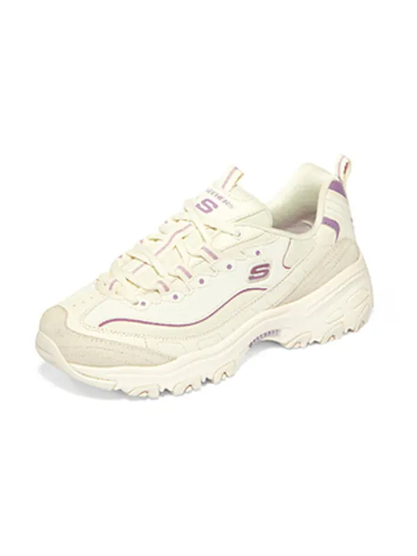 Кроссовки d'lites 'creamwhite purple' Skechers — изображение 3 из 4, фиолетовый