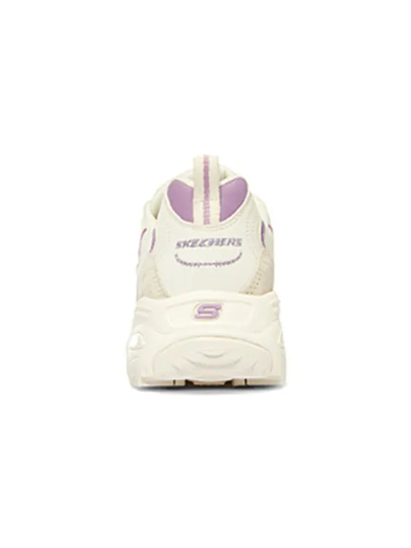 Кроссовки d'lites 'creamwhite purple' Skechers — изображение 4 из 4, фиолетовый