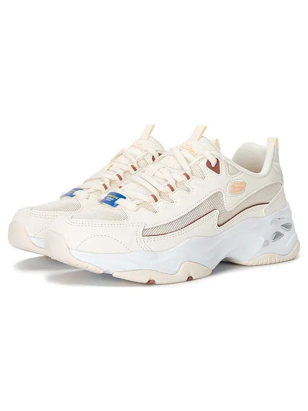 Кроссовки dlites 4.0 'beige' Skechers — изображение 3 из 4, бежевый/белый