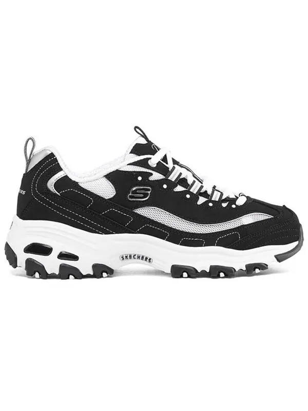 Кроссовки dlites 1.0 'black white' Skechers — изображение 2 из 4, черный/белый