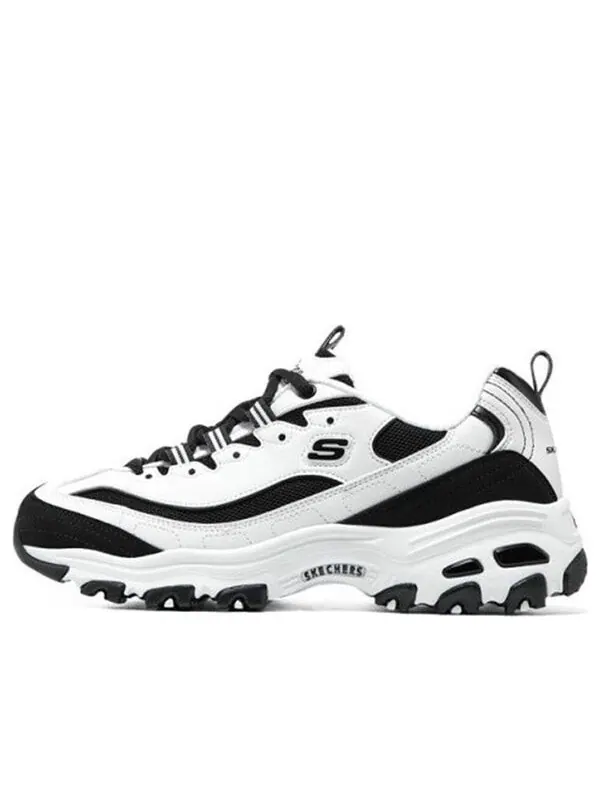 Кроссовки dlites 1.0 'white black' Skechers — изображение 1 из 4, белый/черный