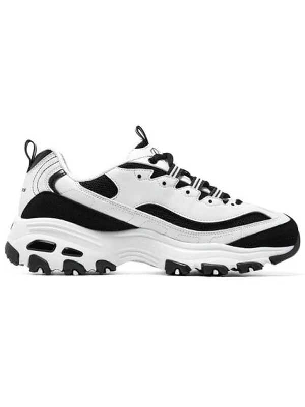 Кроссовки dlites 1.0 'white black' Skechers — изображение 2 из 4, белый/черный