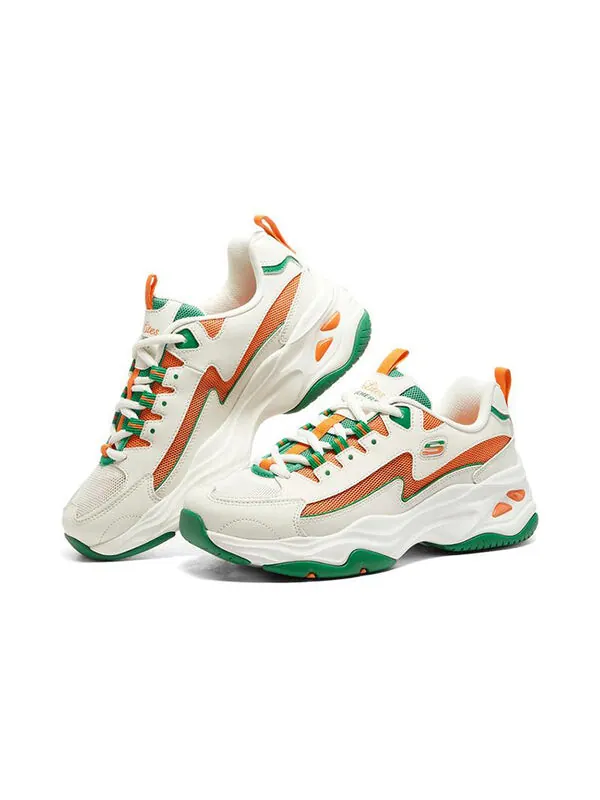 Кроссовки d'lites 4.0 'white green' Skechers — изображение 3 из 4, белый/зеленый