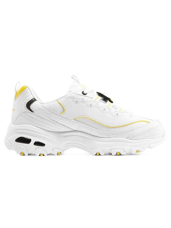 Кроссовки d'lites 1.0 'white yellow' Skechers — изображение 2 из 4, белый/желтый